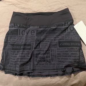 COPY - Lululemon Pace Setter skirt NWT